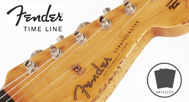 Fender Timeline  The History Of Fender Guitars – SoundUnlimited
