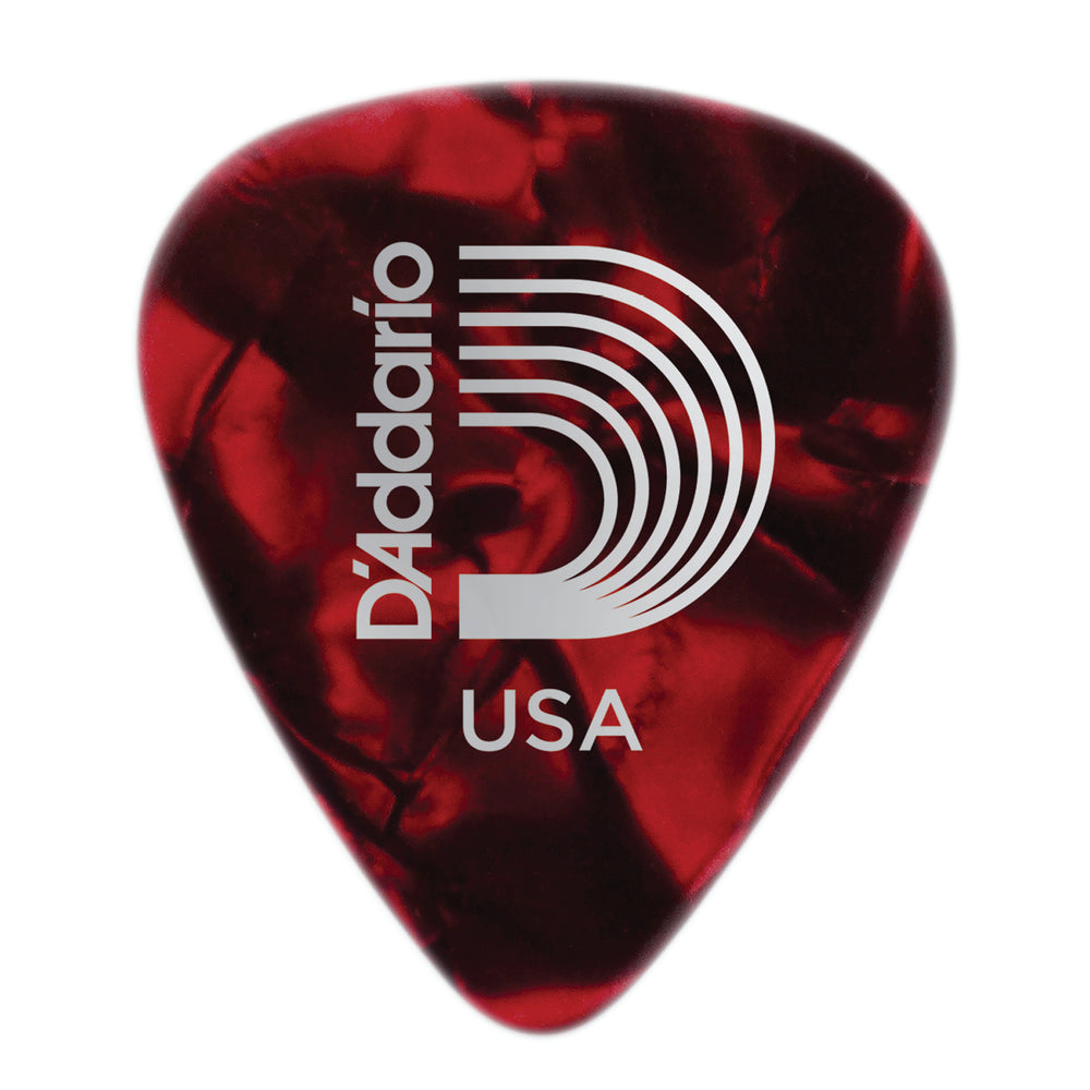 Planet Waves Pearl Celluloid Picks -Hvy- RedPearl 1CRP6-10