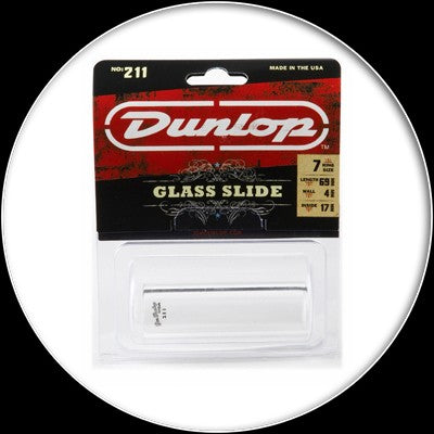Dunlop Pyrex Glass Slide - Heavy Wall - SM - 211s