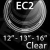 Evans ETP-EC2SCLR-S EC2 Standard Tom Pack Clear
