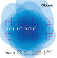Daddario Helicore Violin D 4/4 Hvy - H313 4/4H
