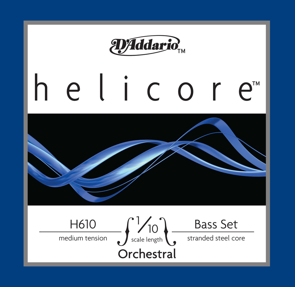 Daddario Helic Orch Bass Set 1/10 Med - H610 1/10M