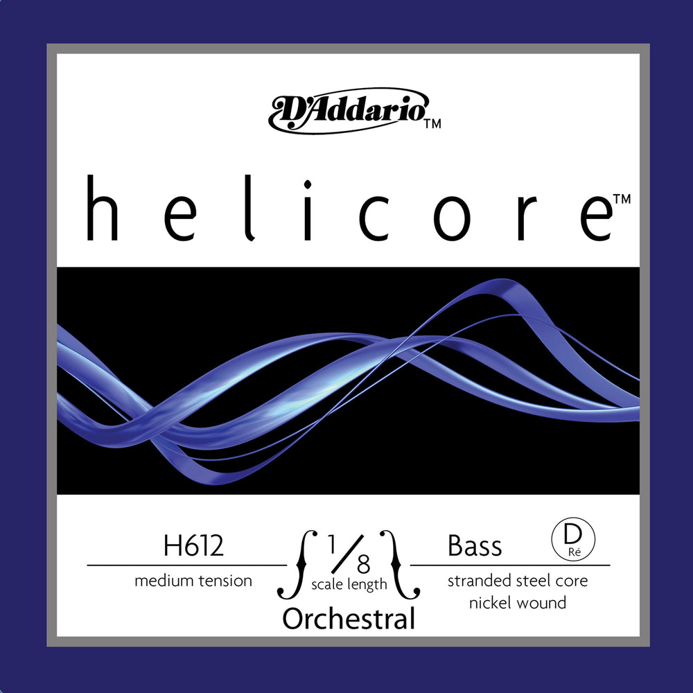 Daddario Helic Orch Bass D 1/8 Med - H612 1/8M