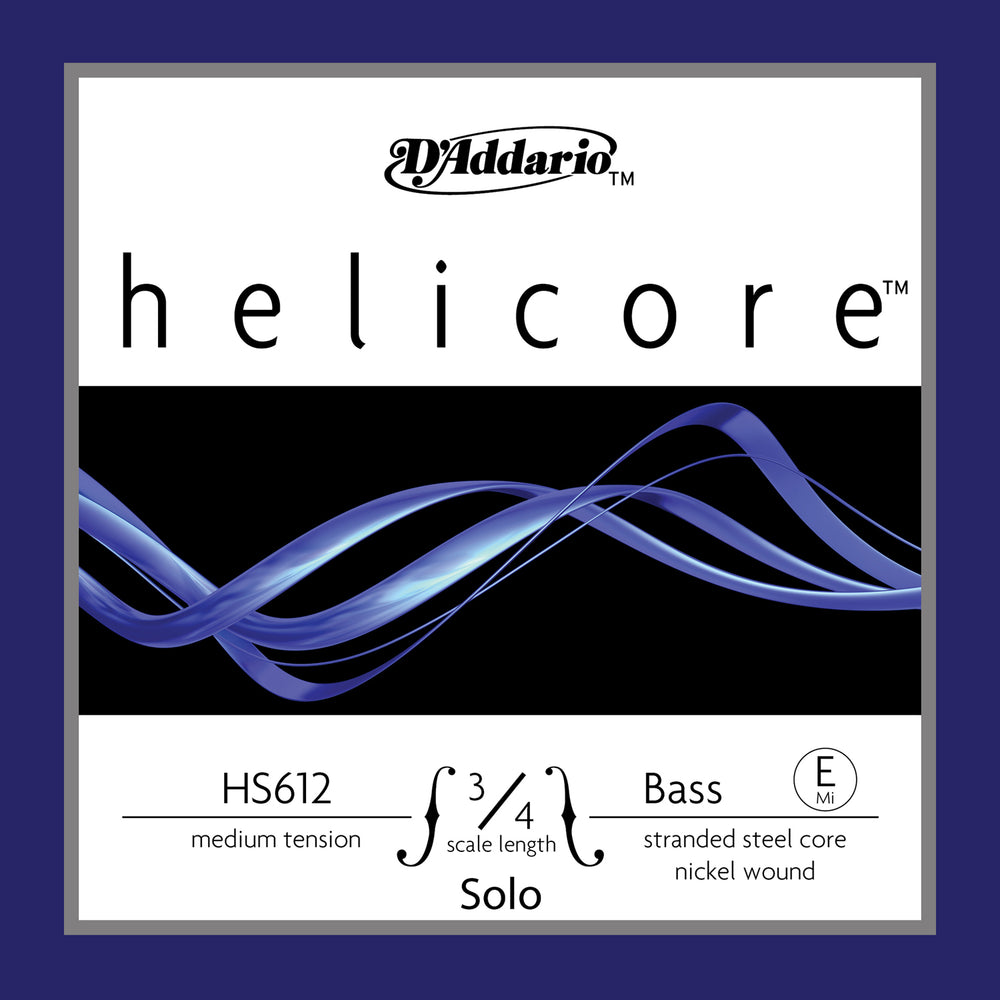 Daddario Helic Solo Bass E Med 3/4 - Hs612 3/4M