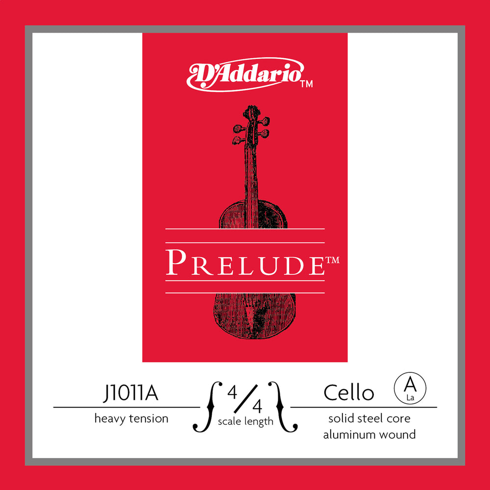 Daddario Prelude Cello A Alum 4/4 Hvy - J1011A 4/4H