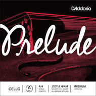 Daddario Prelude Cello A Alum 4/4 Med - J1011A 4/4M