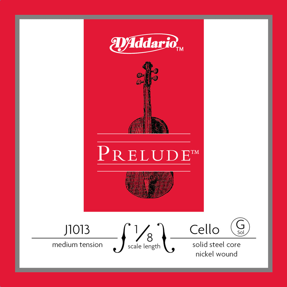 Daddario Prelude Cello G 1/8 Med - J1013 1/8M