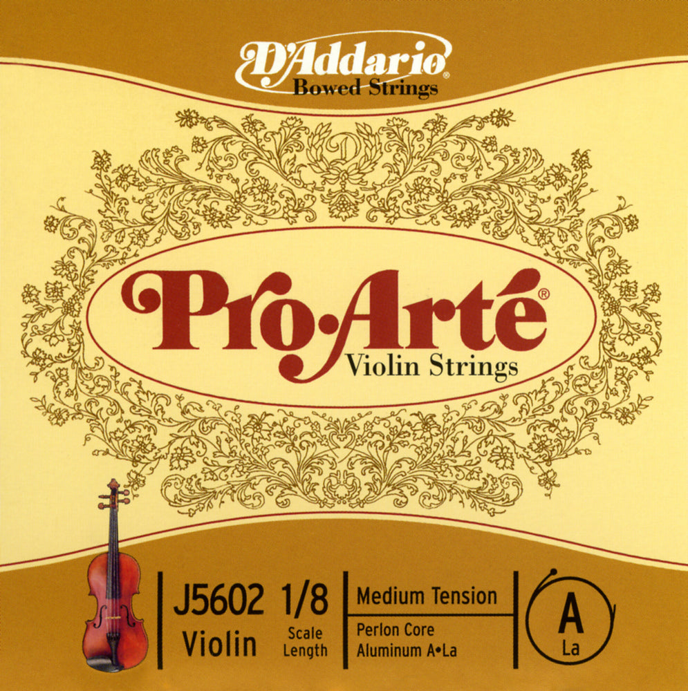 Daddario Proarte Violin A 1/8 Med - J5602 1/8M