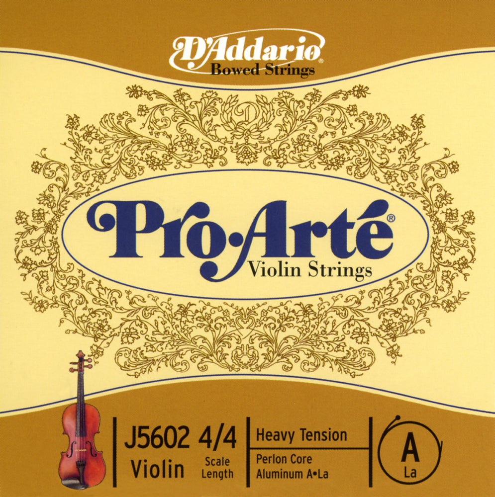 Daddario Proarte Violin A 4/4 Hvy - J5602 4/4H