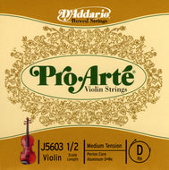 Daddario Proarte Violin D 1/2 Med - J5603 1/2M