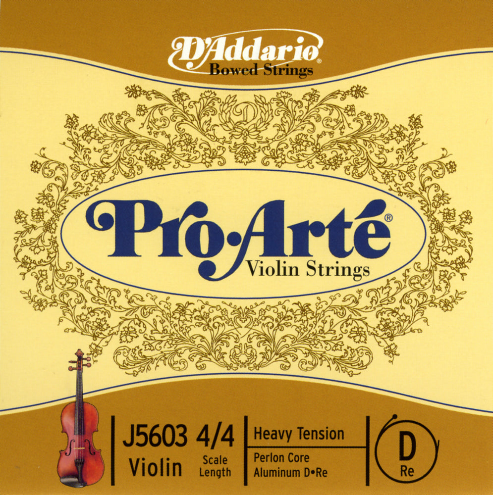 Daddario Proarte Violin D 4/4 Hvy - J5603 4/4H