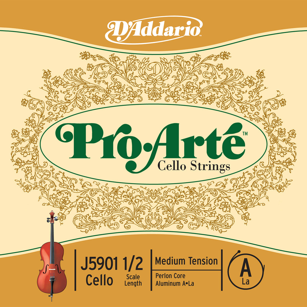 Daddario Proarte Cello A 1/2 Med - J5901 1/2M