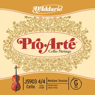 Daddario Proarte Cello G 4/4 Med - J5903 4/4M