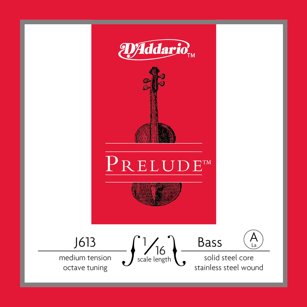 Daddario Prelude Bass A 1/16 Med - J613 1/16M