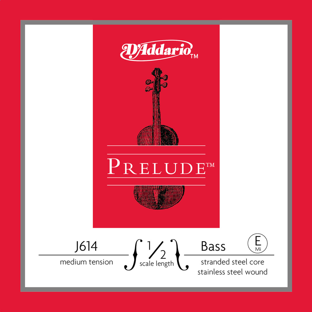 Daddario Prelude Bass E 1/2 Med - J614 1/2M