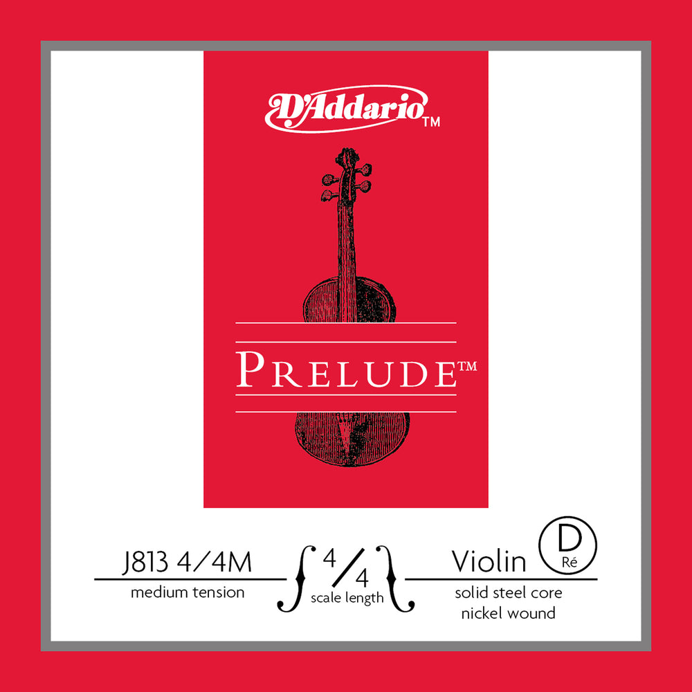 Daddario Prelude Violin D 4/4 Med - J813 4/4M