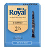 Rico Royal Eb Clarinet Reeds, Strength 2.5, 10-pack - RBB1025