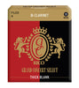 Rico Grand Concert Select Thick Blank Clarinet Reeds, Filed, Strength 4.0, 10-pack - RGT10BCL400