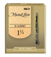 Mitchell Lurie Bb Clarinet Reeds, Strength 1.5, 10-pack - RML10BCL150