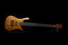 SX  Electric Bass Arched Body Natural