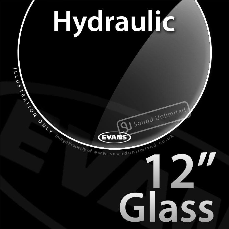 Evans TT12HG 12 inch Hydraulic Batter Glass 2-ply