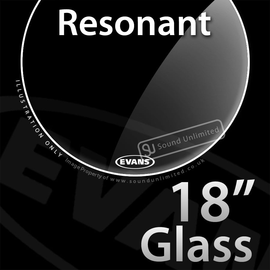 Evans TT18RGL 18 inch Resonant Glass