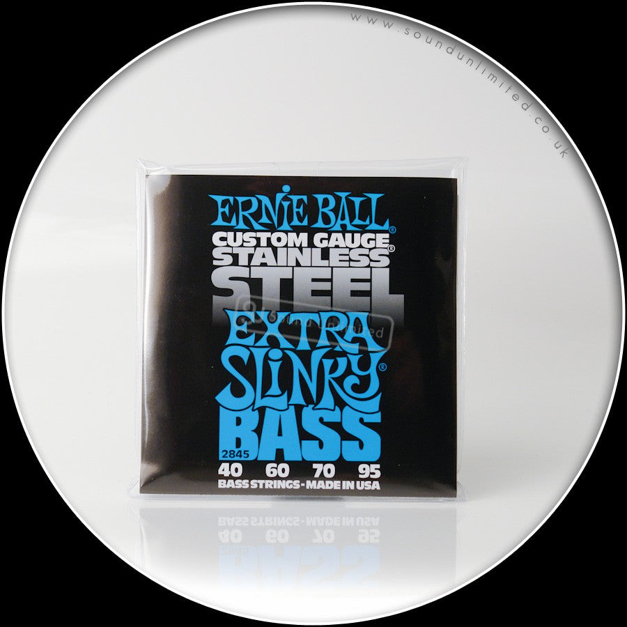 Ernie Ball 2845 Steel Extra Slinky Bass 40-95