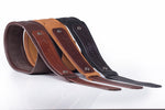 GruvGear SoloStrap Premium Leather Guitar Strap (Black) - GG-SOLOSTRAP-BLK
