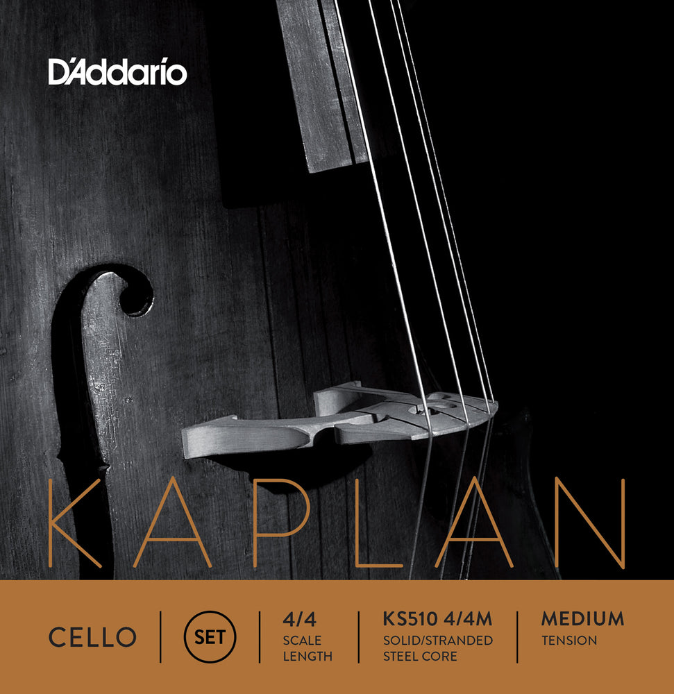 Daddario Kaplan Cello Set Med - Ks510 4/4M