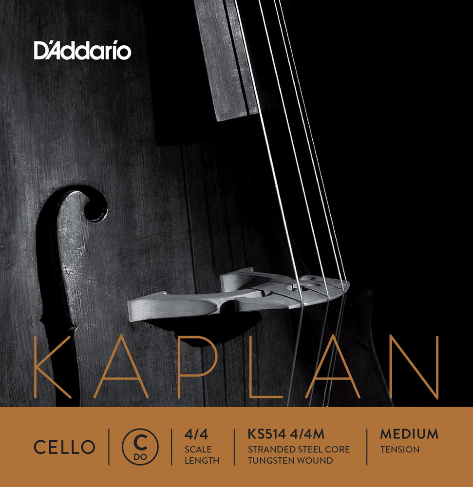 Daddario Kaplan Cello C 4/4 Med - Ks514 4/4M