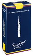 Vandoren Reeds Soprano Sax 5 Traditional (10 BOX) - SR205