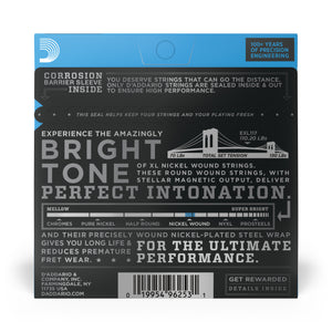 DAddario EXL117 11-56 Med.Top/Extra Heavy Bottom