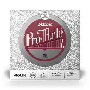 Daddario Proarte Violin Set 1/8 Med - J56 1/8M