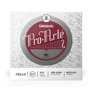 Daddario Proarte Cello Set 4/4 Med - J59 4/4M