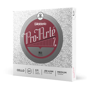 Daddario Proarte Cello Set 4/4 Med - J59 4/4M