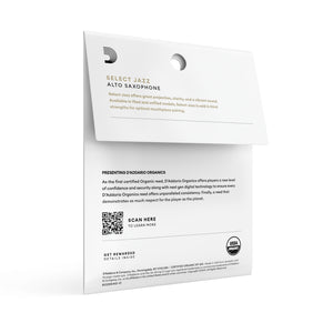 D'Addario Organic Select Jazz Filed Alto Saxophone Reeds, Strength 3 Soft, Individually-Sealed, 3-Pack