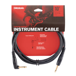 D'Addario 10ft (Right-Angle) Custom PW-GRA-10