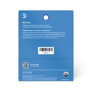 Rico Royal Alto Sax Reeds, Strength 2.5, 3-pack - RJB0325