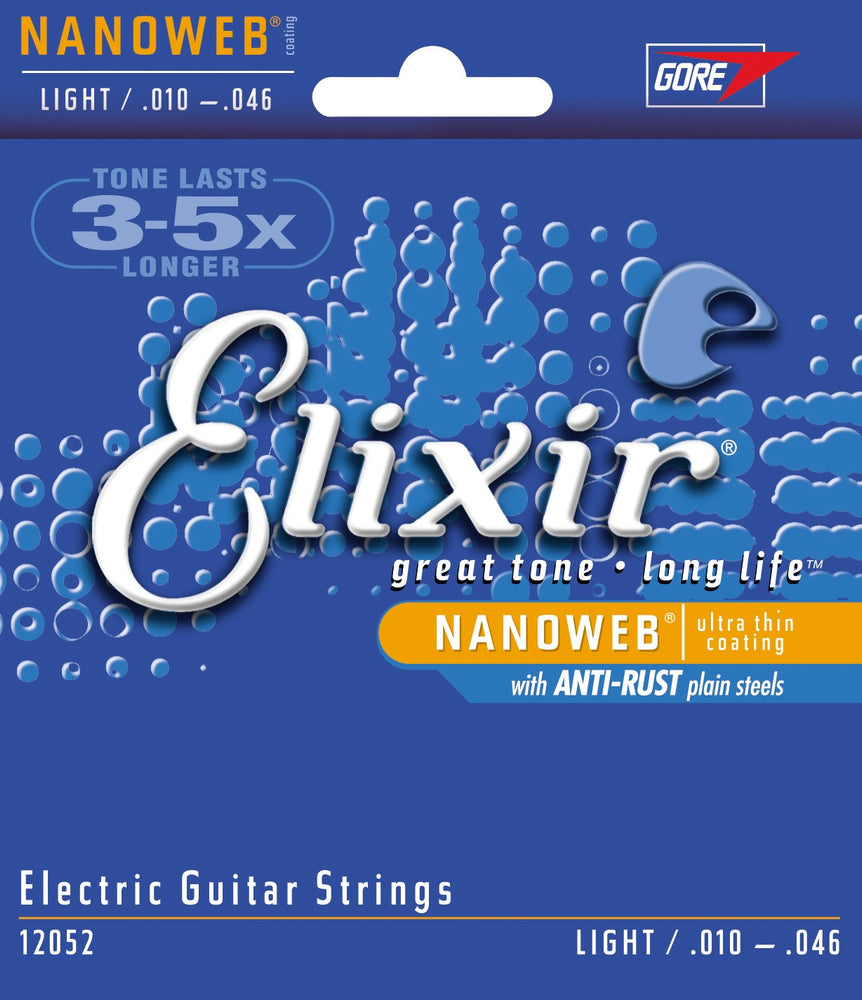Elixir - Electric Nanoweb, Light (.010 - .046)