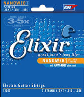 Elixir - Electric Nanoweb, 7 stg ( .010 - .056 )