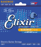 Elixir - Electric Nanoweb, Lgt-Heavy (.010 - .052)