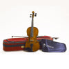 Stentor Violin Outfit Student 2 4/4 Solid Toneowoods,  Spruce front, Maple back,ribs and neck.Ebony fingerboard and pegs. Rope core strings.