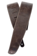 Planet Waves Stonewashed Brown Leather Guitar Strap 25VNS01DX