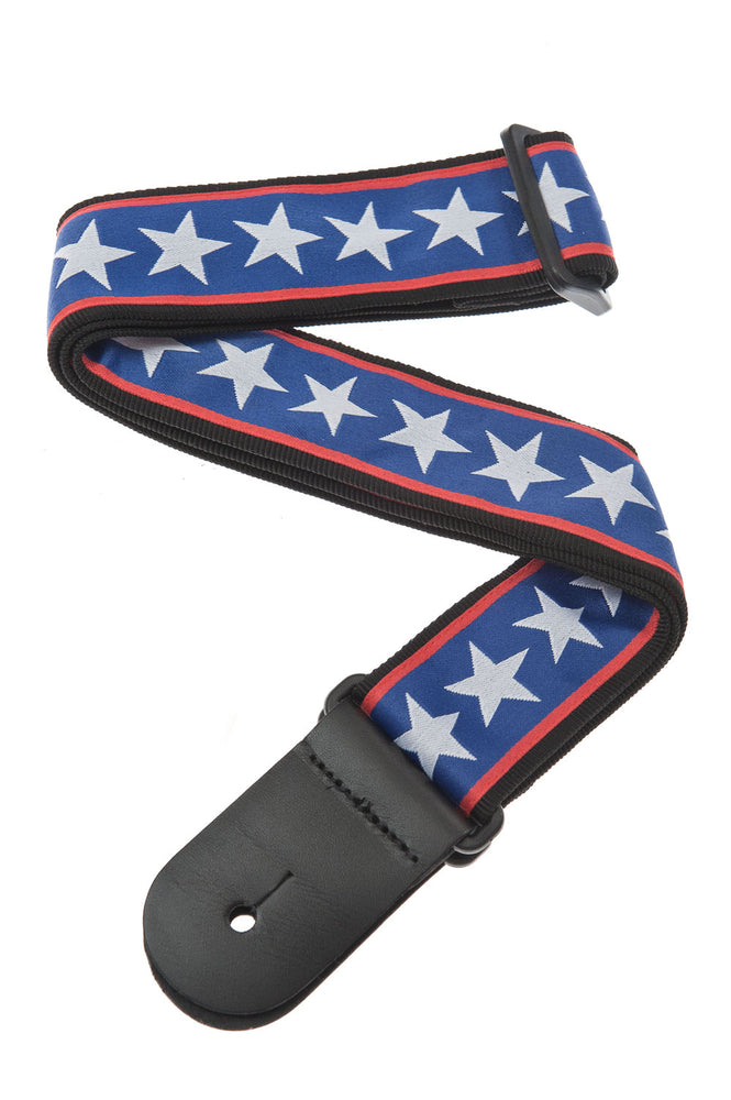 Planet Waves Stars and Stripes Guitar Strap 50A10