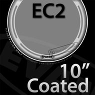 Evans B10EC2S 10 inch EC2 Batter Coated 2-ply