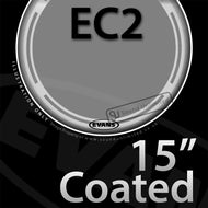 Evans B15EC2S 15 inch EC2 Batter Coated 2-ply