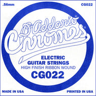 D'Addario CG022 Flat Wound Electric Guitar Single String, .022