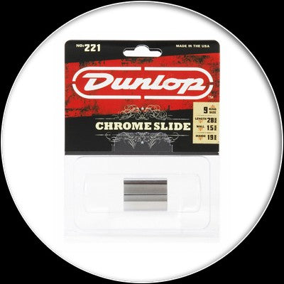 Dunlop - Chromed Steel Slide - Med Knuckle - 221