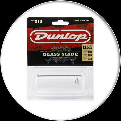 Dunlop Pyrex Glass Slide - Heavy Wall - Large - 213L