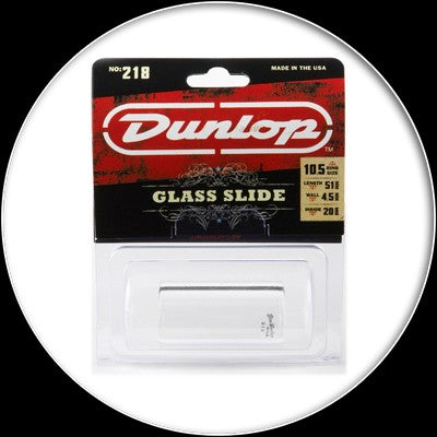 Dunlop Pyrex Glass Slide - Heavy Wall - Short - 218